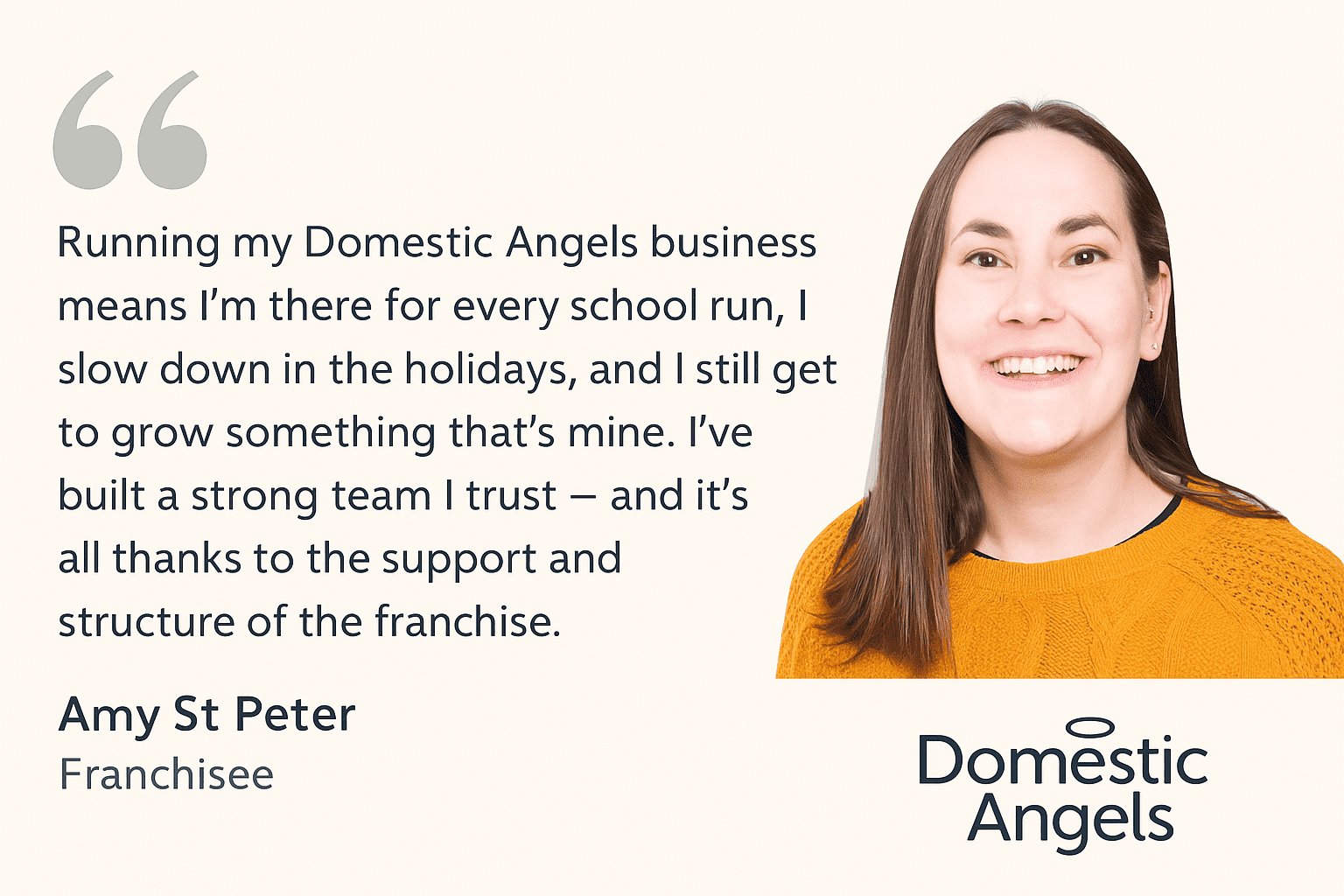 How the Domestic Angels Franchise Fits Around Family Life