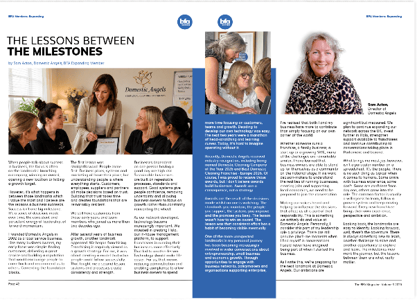 The Lessons Between the Milestones: 24 Years of Domestic Angels